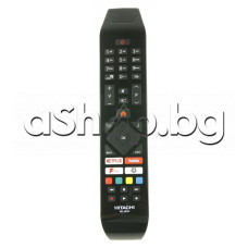 ДУ RC-43141 (30100945) за телевизор с меню Netflix.Youtube и ТХТ за  LCD телевизор,17MB211S Chassis ,Hitachi 43HK5000(10122081),Vestel
