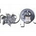 Мотор M0031323002 за вентилатор с двойна перка на готварска печка 230VAC,50/60Hz,24-28W,Bompani BO-693DJ/N
