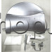 Дръжка-алтернативна к-т 7 части 89x70xH26mm на люка  (сребриста-inox) от автоматична пералня, Bosch ,Siemens , Profilo OCM2060TR