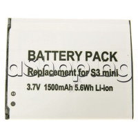 Батерия -алтернативна (Li-ion)3.8V,1.5Ah за мобилен телефон, Samsung, Galaxy S3 Mini
