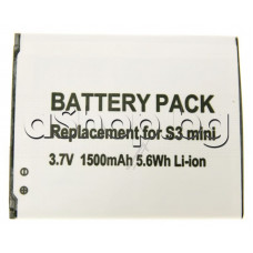 Батерия -алтернативна (Li-ion)3.8V,1.5Ah за мобилен телефон, Samsung, Galaxy S3 Mini