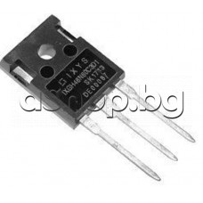 MOS-N-IGBTi+Di, HiPerFAST,600V,16A,40A-at 25°C,150W,Tf=50nS,40-100kHz,TO-247 Ixys IXGH16N60B2D1