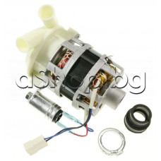 Мотор к-т с циркулационна помпа Welling YXW50-2F-2(L) , 230V/50Hz,2P ,0.42A,95W за миялна машина,Gorenje,Hisense,Candy,Amica