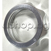 Гайка алуминиева d77/61.3xH20.3mm (8-зъба) за месомелачка, Rohnson R-502 ,R-504 ,R-5408,Muhler MG-601