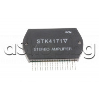 IC ,2 x NF-E,±48V,2x>40W(±32V/8om),18-SIL ,Sanyo STK4171V