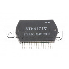IC ,2 x NF-E,±48V,2x>40W(±32V/8om),18-SIL ,Sanyo STK4171V