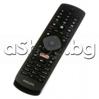 ДУ 398GR08BEPHN0013HL за smart LCD телевизор с меню+настройка+TXT, Philips 49PUS6162/12