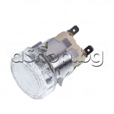 Плафон с крушка 25W и цокъл на фурна от готварска печка,Gorenje BC6715E02WK ,BI64223PX