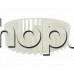 Перка-турбина d154xH46mm C00526646  към кондензатора на сушилня, Whirlpool AWZ 8CDS/D,Indesit,Ariston ,Bauknecht,Privileg