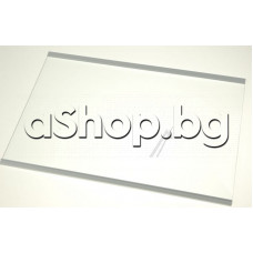 Стъклен рафт среден xxx mm к-т  с лайсни за хладилник , Gorenje RF4142PW4(20001339/01) ,HZZS21862