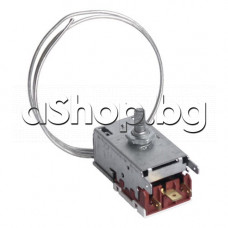 Термостат за фризер  K54-L2093/500 Ranco с къс осезател - 0.59м,3-изв. x 6.35mm , freezer Bauknecht GT 193 A2+