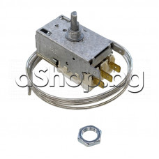 Термостат-универсален за фризер с среден осезател -1.0м,3-изв. x 6.35мм, к-т ,C out-34°C,Cin-10°C,Ranco K54-L2044 Термостат-универсален за фризер с среден осезател -1.0м,3-изв. x 6.35мм, к-т ,C out-34°C,Cin-10°C,Ranco K54-L2044