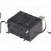 Реле електромагнитно мощно DC5V/28om,250VAC/20A,31x16x24mm,1-КГ(НО)/SPST-NO ,4+2-извода x 6.35mm ,Hongfa Relays HF102F ,T-5VDC