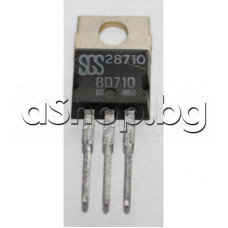 Si-P,NF-L,80V,12A,75W,>3MHz,TO-220 ,STM BD710 Si-P,NF-L,80V,12A,75W,>3MHz,TO-220 ,STM BD710