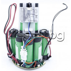 Пакет  Li-Ion батерии алтернативни 25.2V/2000mAh/50.2Wh, к-т с платка за безкабелна прахосмукачка,Philips FC-6408/01 Handheld