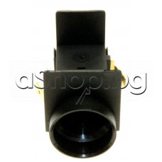 Бутон-ключ с цокъл за лампа 250VAC/0.25A за осветлението 2-изв.x4.68mmза врата на хладилник,Candy CID24LE(34109017)