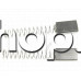 Графитна четка к-т 2 бр. ножов трион/храсорез 5.0x8x15 с  пружина за прахосмукачки,ел.уреди разни марки и модели ,Bosch