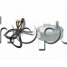 Мотор за ледогенератор, 230VAC,50/60Hz,5/6rpm, 3.5/0.18W,CW/CCW,метална ос d7x12mm- скосена,с кабел и куплунг ,FMOT-A108KKEZ Sharp