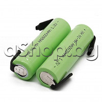 R6/AA,1.2V/2600mAh,NI-MH- акумулаторна батерия без контактни пъпки с изводи за пакет,XH  Ni-MH AA2600mAh 1.2V