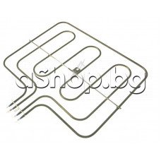 Двоен нагревател-горен 2600(1200+1400W),230VAC,385x390mm от готварска печка,Vestel,Crown,NEO,Finlux,Lino FVA 5M1 XS,Eurolux