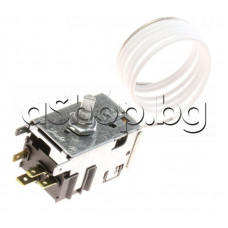 Термостат 077B6730 за двукамерен хладилник осезател -1.0м,4-извода (2-на късо) за хладилник,250VAC/50Hz,6A,Danfoss,AEG,Electrolux,Zanussi Термостат 077B6730 за двукамерен хладилник осезател -1.0м,4-извода (2-на късо) за хладилник,250VAC/50Hz,6A,Danfoss,AEG,Electrolux,Zanussi