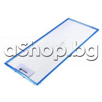 Филтър 477x203.5x9mm FKA163 алуминиев 1 бр.за аспиратор,Ariston ,Whirlpool ,Indesit,Elica, Fagor,AEG DPB2621S,Electrolux LFP216S,Zanussi ZHP60260SA