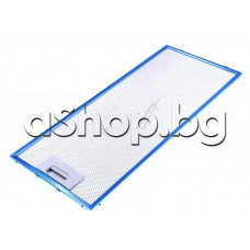 Филтър 477x203.5x9mm FKA163 алуминиев 1 бр.за аспиратор,Ariston ,Whirlpool ,Indesit,Elica, Fagor,AEG DPB2621S,Electrolux LFP216S,Zanussi ZHP60260SA