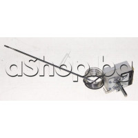 Терморегулатор до 293°C за фурна на печка 16A/250VAC, 2-извода x 6.35mm + осезател 830mm,MASTER COOK-9031 ,Gorenje,Hisense Терморегулатор до 293°C за фурна на печка 16A/250VAC, 2-извода x 6.35mm + осезател 830mm,MASTER COOK-9031 ,Gorenje,Hisense