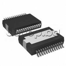 IC,NF-E,BTL,class-AB,6.5-18V,150W(2x75W),Depop, I2C, Mute, Short-Circuit and Thermal Protection, Standby,24-HSOP,NXP TDA1566TH/N2S