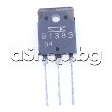 Si-P-Dar+Di ,NF-S/L,120V,25A,120W,20MHz,B>2000, TO-3P , SanKen 2SB1383