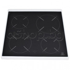 Стъкло-термоустойчиво за керамичен плот 4-зони на готварска печка,Indesit I6VMH2AWGR/25842840100,Whirlpool Стъкло-термоустойчиво за керамичен плот 4-зони на готварска печка,Indesit I6VMH2AWGR/25842840100,Whirlpool