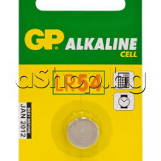 1.55V/65mAh,d11.6x3.05mm, LR54 Алкална батерия-тип паричка,GP LR54 , LR1130,V10GA