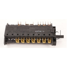 Ключ Germany-4085/1 ,12-извода 8 (7+0)-позиции 250VAC/16A за фурна на готварска печка,M00311034 Bompani BO-683JA/YA-N