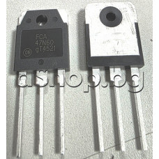 MOS-FET-N-Channel, 600V,47/29.7A,417W,<0.073om(23.5A),270nS,TO-3PN-3,ONsemiconductors FCN47N60
