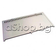 Пластмасов капак с отвори профилен (над купата за плодове) от хладилник,Siemens ,Bosch KSV42622-03 Пластмасов капак с отвори профилен (над купата за плодове) от хладилник,Siemens ,Bosch KSV42622-03