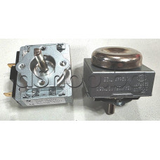 Механичен таймер със звънец 90 min. за готварска печка - фритюрник 16A/250V 2-извода x 6.35мм,за разни марки и модели