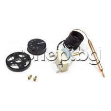 Капилярен - терморегулатор к-т с врътка 30-85°C за бойлер универсален с осезател  d6x85 мм, 250VAc,16A,50/60Hz,SKL WTH432UN