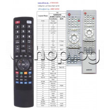 ДУ пълен аналог на AH59-01101F/H  за DVD- система домашно кино,Samsung HT-DM150