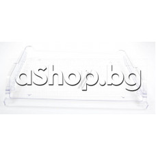 Най горен рафт пластмасов 570x380xH67/80mm профилен за хладилник , Samsung RT38FEAADSP/EO