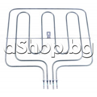 Двоен нагревател-горен 2600(1200+1400)W,230VAC,405x400mm от готварска печка,Vestel,Crown FCM-600A,NEO,Finlux,Lino,Eurolux