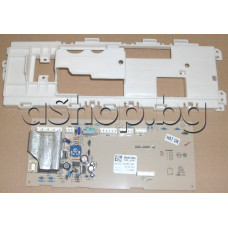 Платка управление-лицев панел и захранване с монтирани елементи  на  автоматична пералня,Beko WML15065D(7143881100)