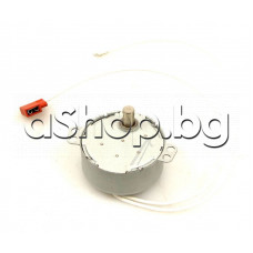 Мотор за грил ,ледогенератор 230VAC, 50/60Hz,2.5/3rpm,4W, CW/CCW, Ос d7x10mm-метална с отвор ,TY-50AF,reg.nr.1345