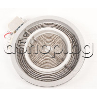 Плоча за котлон Eika d180/1700W/700W с уширение за керамичен плот, Eurolux HBE TC3 FV/10653116(5400393407) ,Vestel