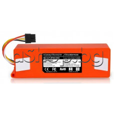 Li-ion акумулаторна батерия 14.4V/5200mAh/142х43x45mm, пакет за робот прахосмучка,Xiaomi , Roborock Q7-Max,Model; Q380RR ,Q7M52-00