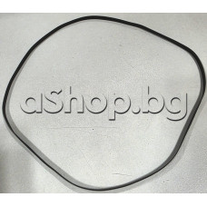 Плосък ремък за аудио техника-грамофон, вътрешен диаметър d189 x0.5мм-дебелина и  4.8мм-ширина,дължина 593mm