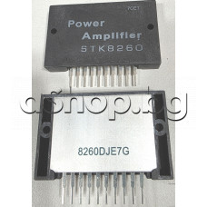 IC, NF-E, ±59V, 7A,>60W,(± 42V/8om),10-SIL Sanyo ,STK8260