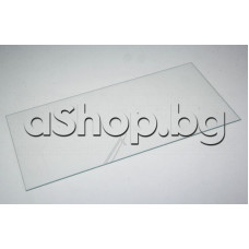 Стъклен рафт 413x198x3mm над най долното чекмедже от фризера на хладилник,Gorenje RK6192EW,511847/03 Стъклен рафт 413x198x3mm над най долното чекмедже от фризера на хладилник,Gorenje RK6192EW,511847/03