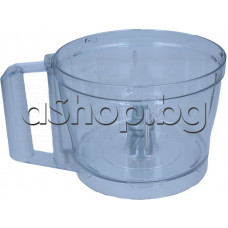 Голяма кана d183xH135mm без капак с куплунг за кухненски робот ,Bosch MCM3501M/01 Голяма кана d183xH135mm без капак с куплунг за кухненски робот ,Bosch MCM3501M/01