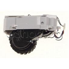 Мотор DC РР74  к-т с  колело задвижващо дясно от прахосмукачка робот, Rowenta RR-7455WH/NS0