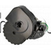 Десен мотор  к-т с колело от прахосмукачка робот, Rowenta RR-6871WH/NS0,RR6825WH/NS0